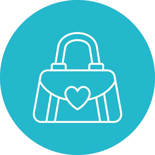 Iconos de bolso de mano
