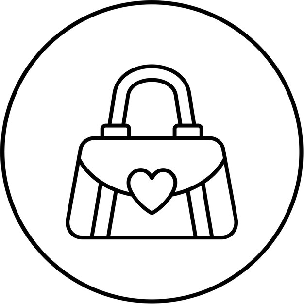 Iconos de bolso de mano