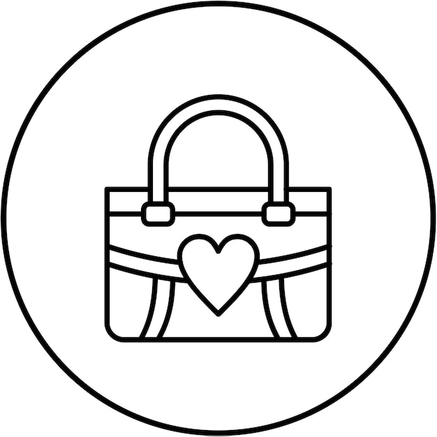 Iconos de bolso de mano
