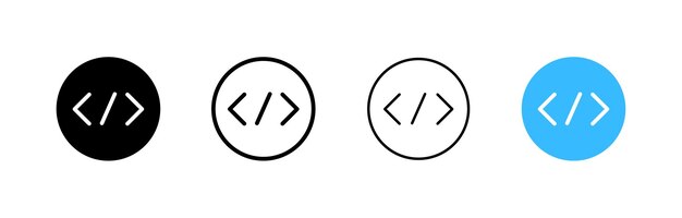 Iconos de botones de flecha derecha e izquierda Línea de flecha derecha e izquierda con iconos de barra diagonal Iconos vectoriales