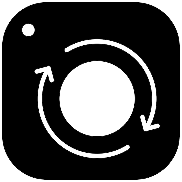 Iconos de bucle de tiempo