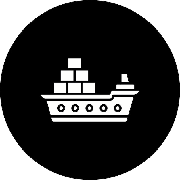 Iconos de buques de carga