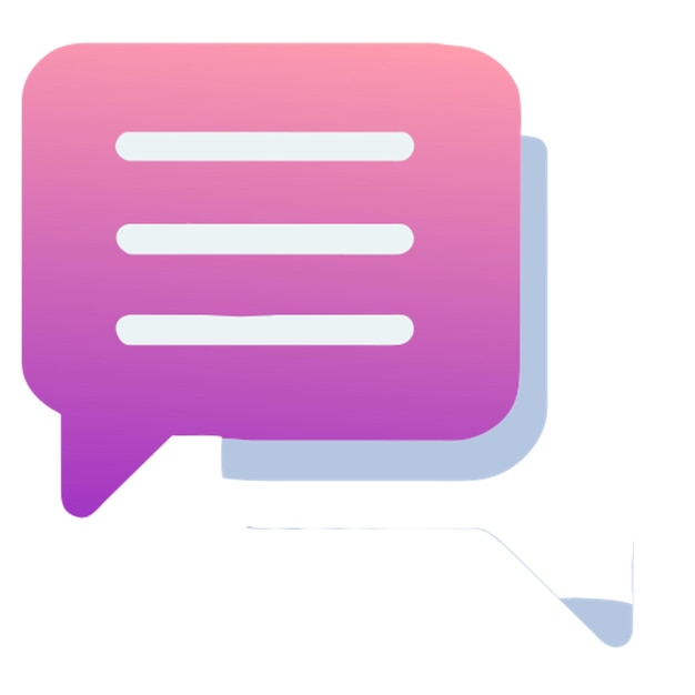 iconos de burbuja de habla para plantillas relacionadas con la comunicación aislamiento en fondo blanco estilo anime rgb