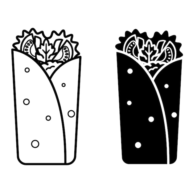 Iconos de los burritos