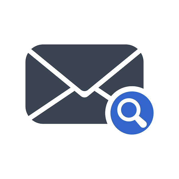 Iconos de búsqueda de correo electrónico