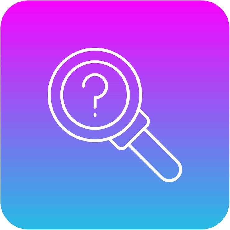 Vector iconos de búsqueda