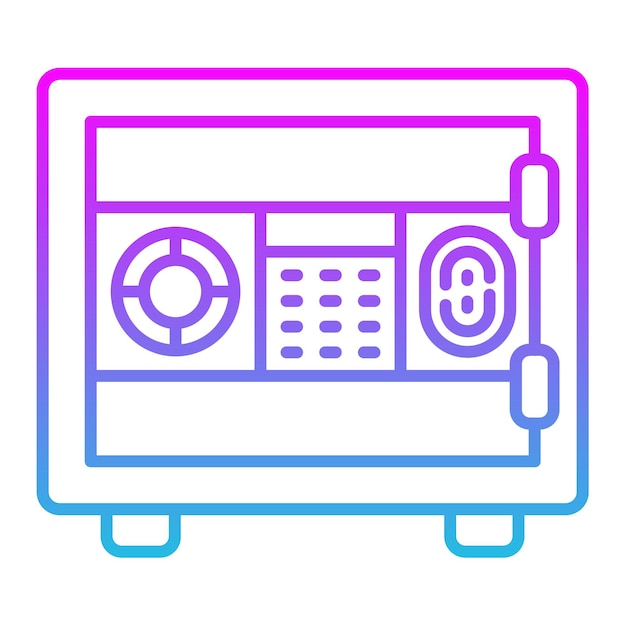 Iconos de la caja de seguridad