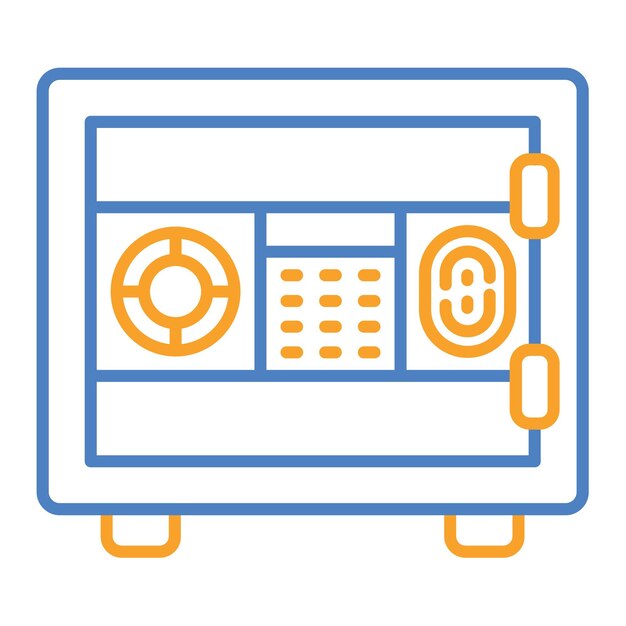 Iconos de la caja de seguridad