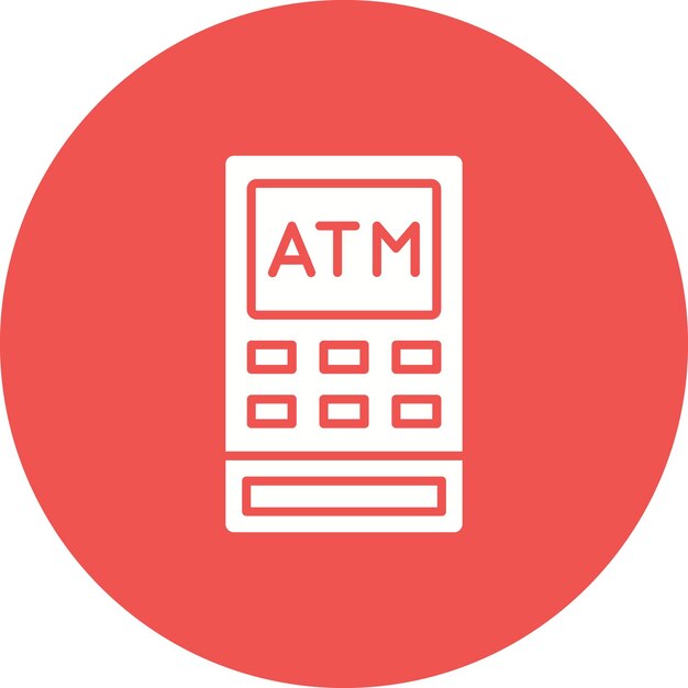 Iconos de cajeros automáticos