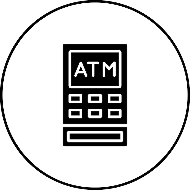Iconos de cajeros automáticos