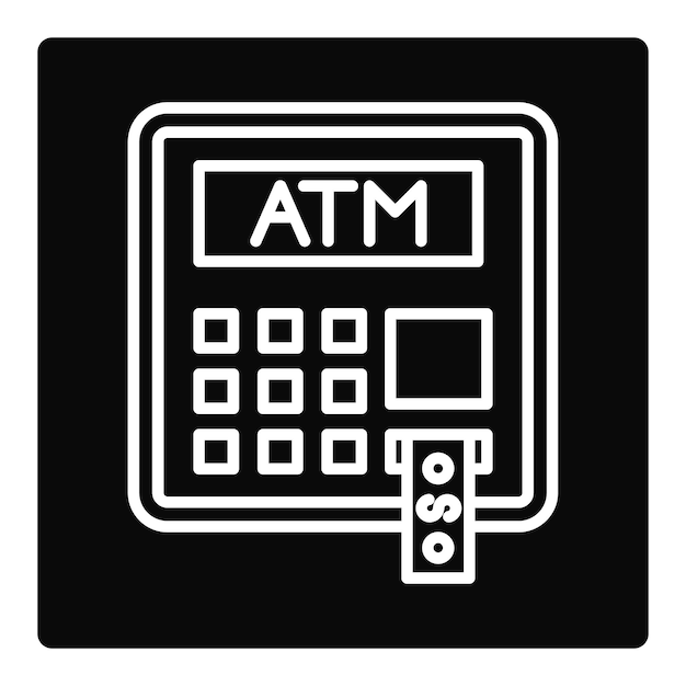 Iconos de cajeros automáticos