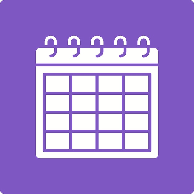 Iconos del calendario
