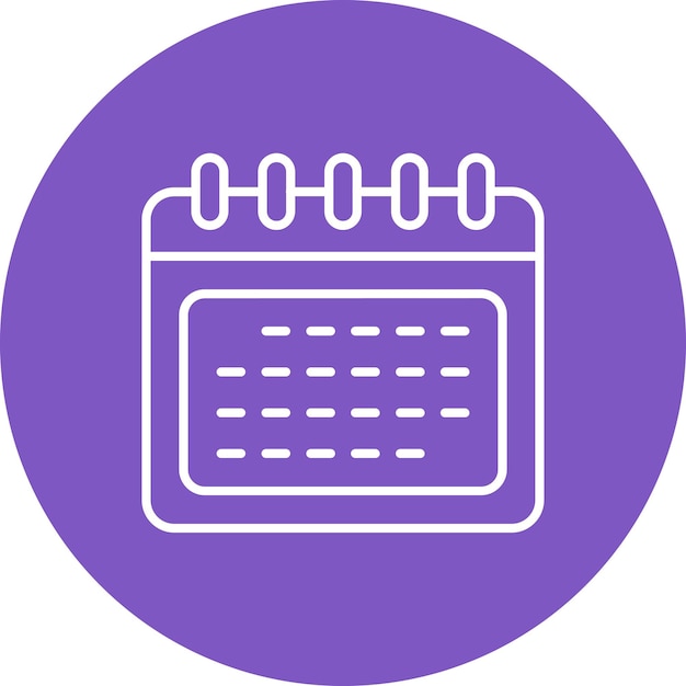 Iconos del calendario