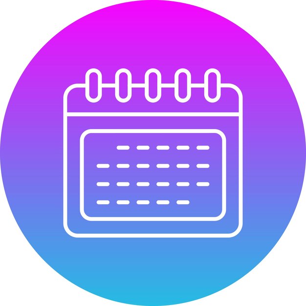 Iconos del calendario