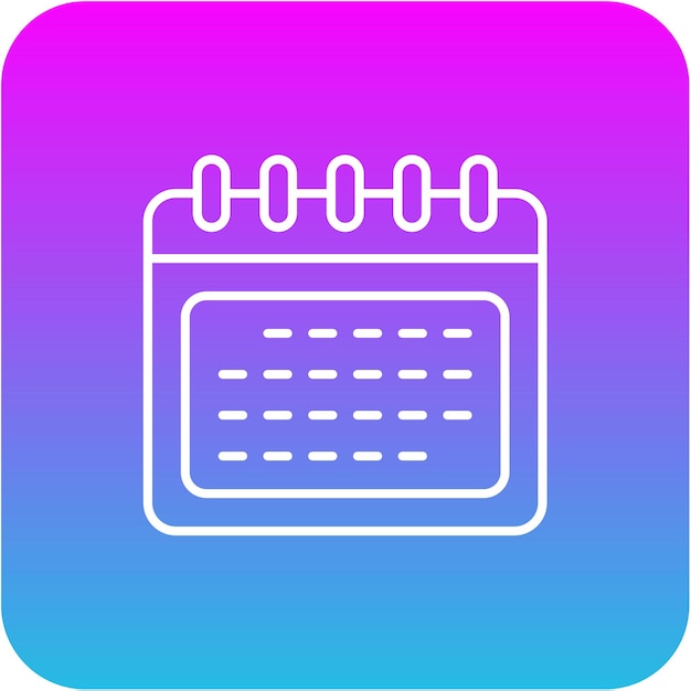 Iconos del calendario