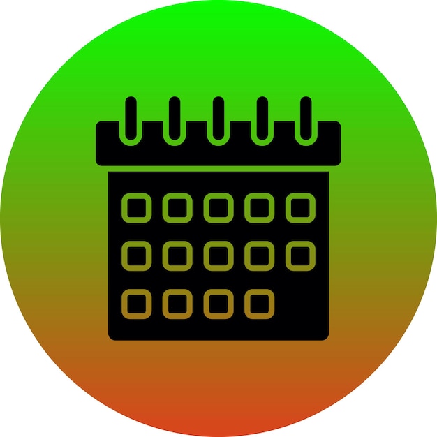 Iconos del calendario
