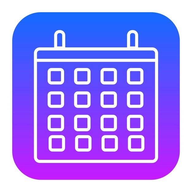 Iconos del calendario