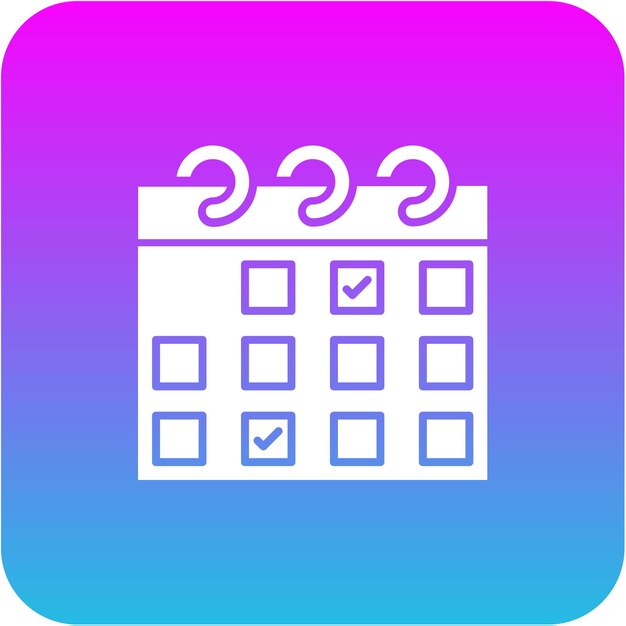 Iconos del calendario