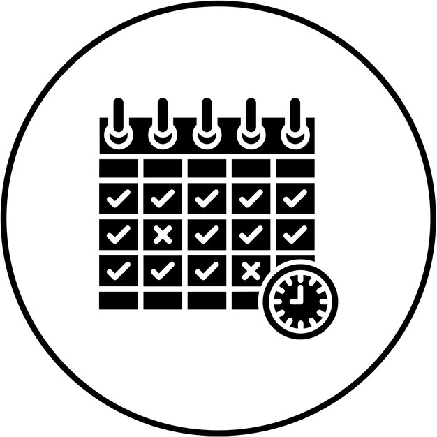 Iconos del calendario