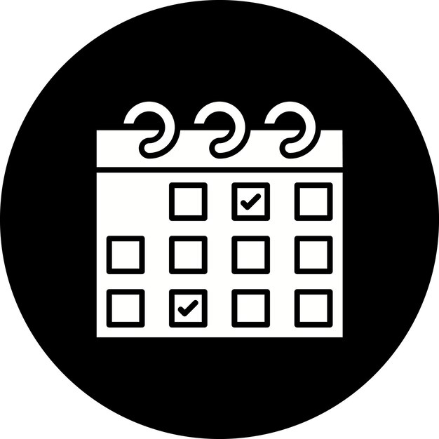 Iconos del calendario