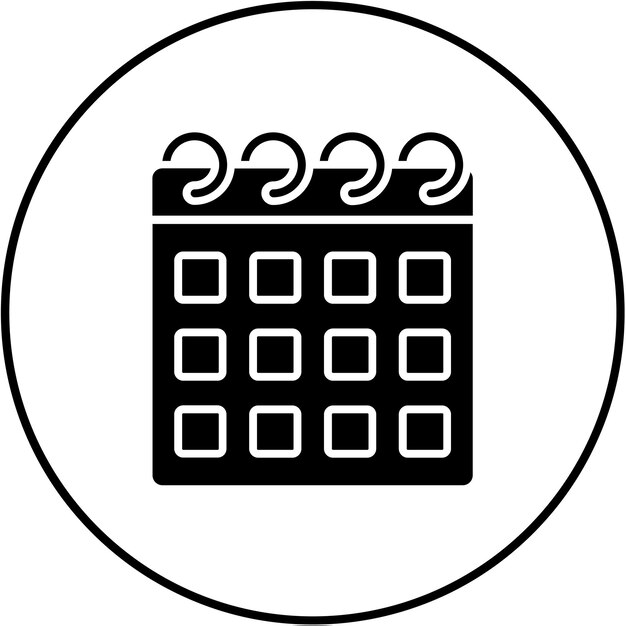 Iconos del calendario