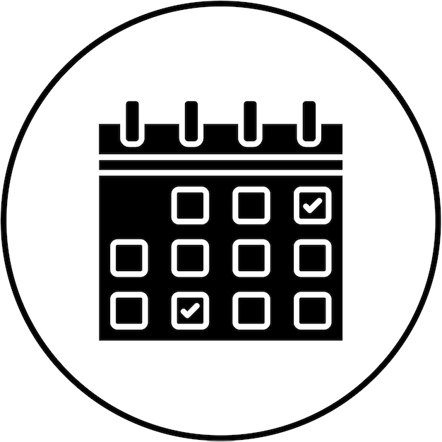 Iconos del calendario