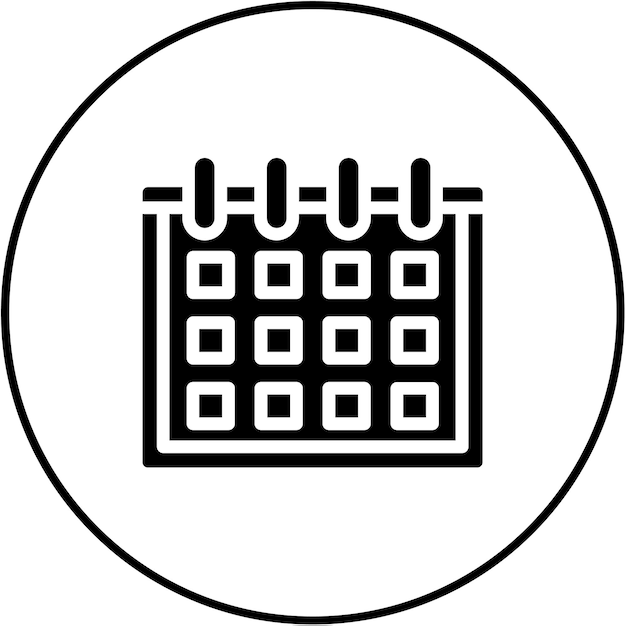 Iconos del calendario