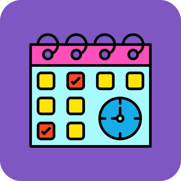 Iconos del calendario