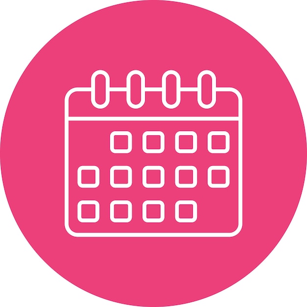 Iconos del calendario