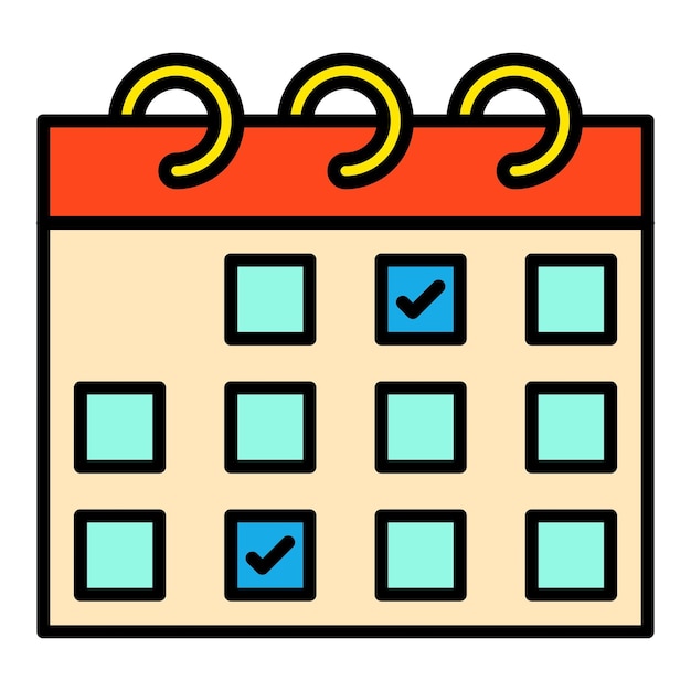 Iconos del calendario