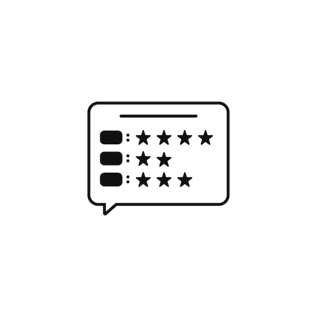 Iconos de calificación