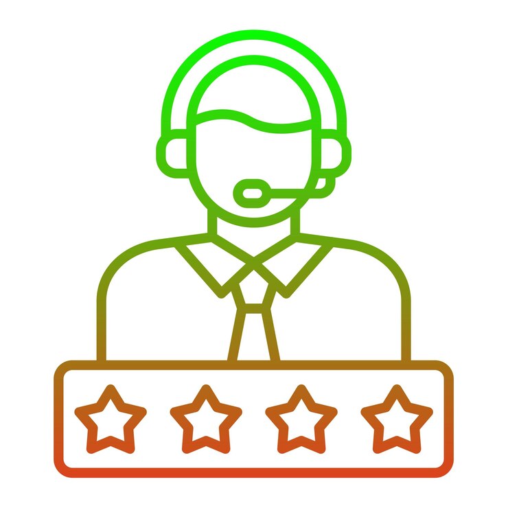 Vector iconos de calificación