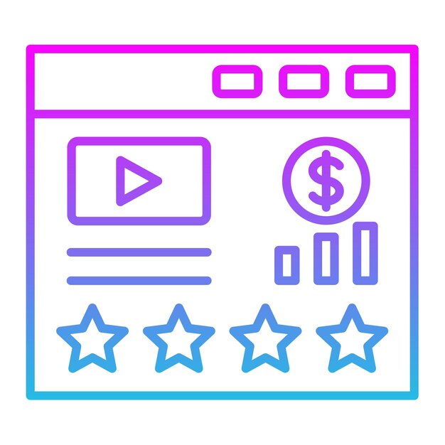 Iconos de calificación