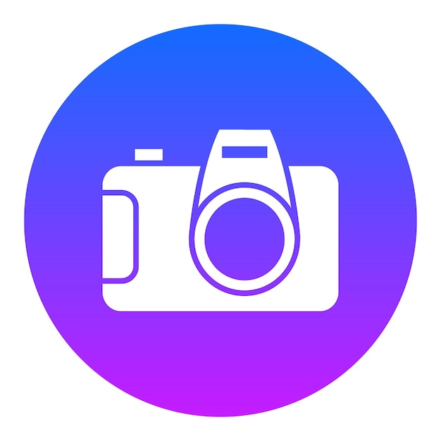 Iconos de la cámara DSLR