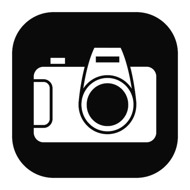Iconos de la cámara DSLR