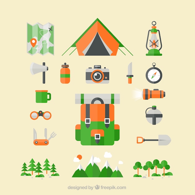 Iconos de campamento