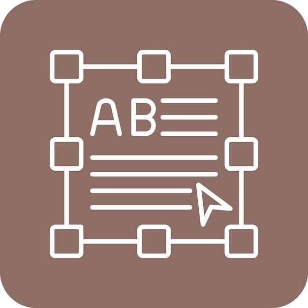 Iconos de campo de texto