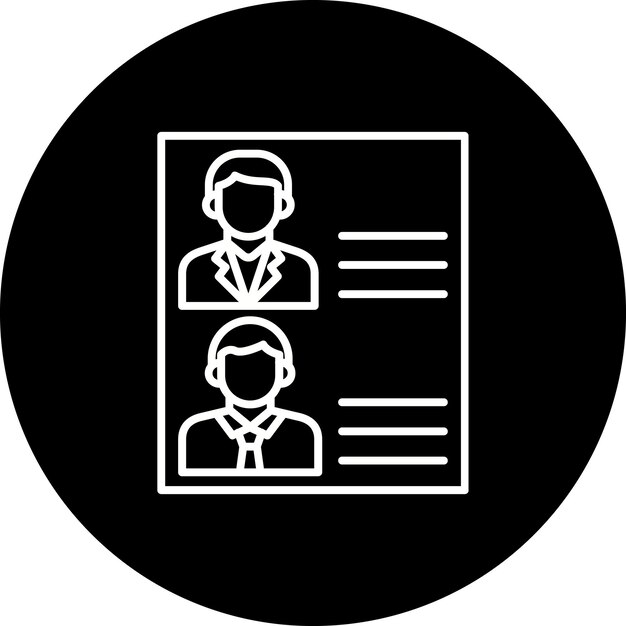 Iconos de los candidatos