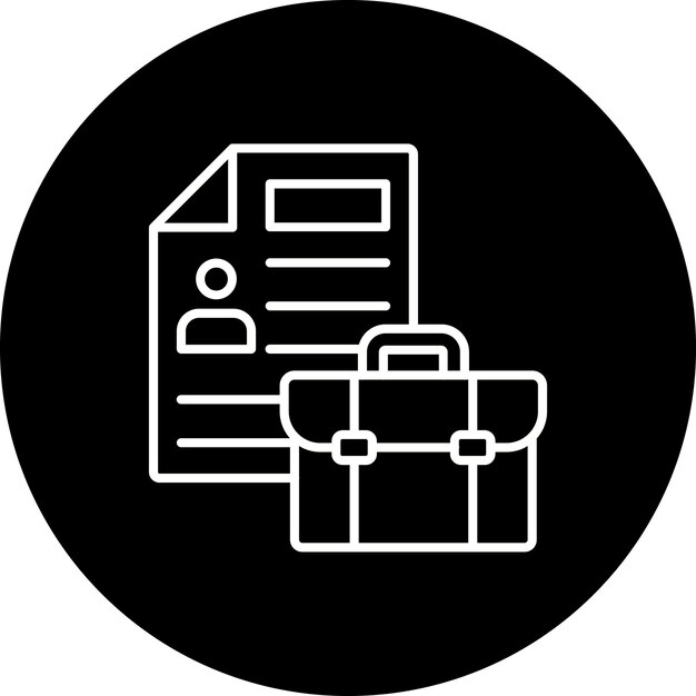 Iconos de cartera de cuentas