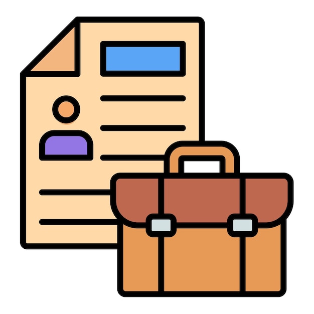 Iconos de cartera de cuentas