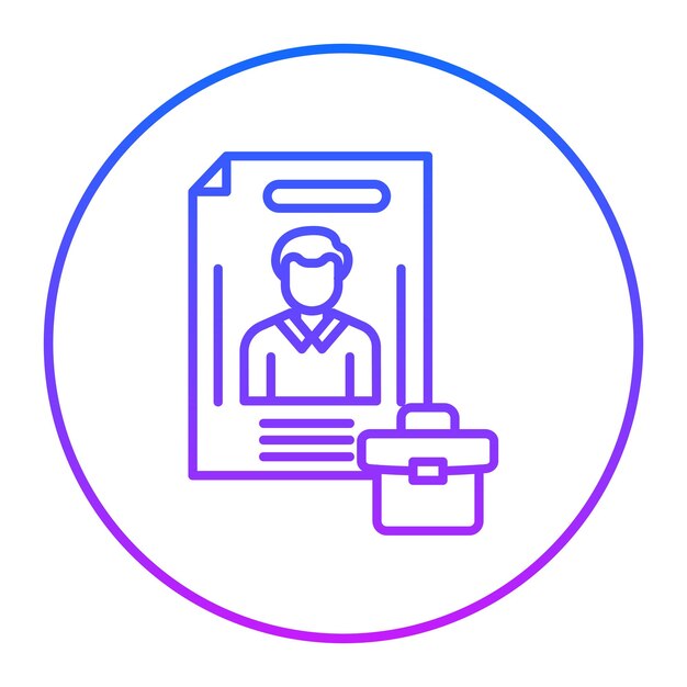 Iconos de cartera de cuentas