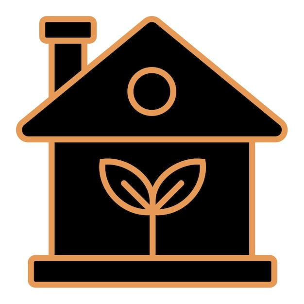 Iconos de la casa ecológica