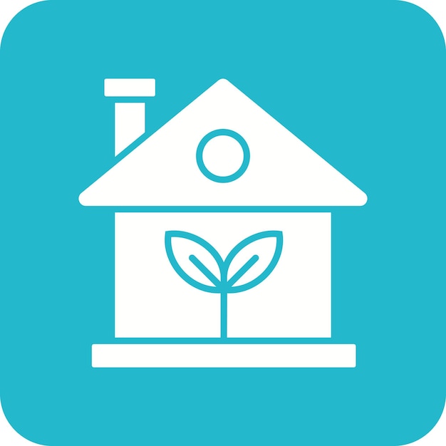 Iconos de la casa ecológica