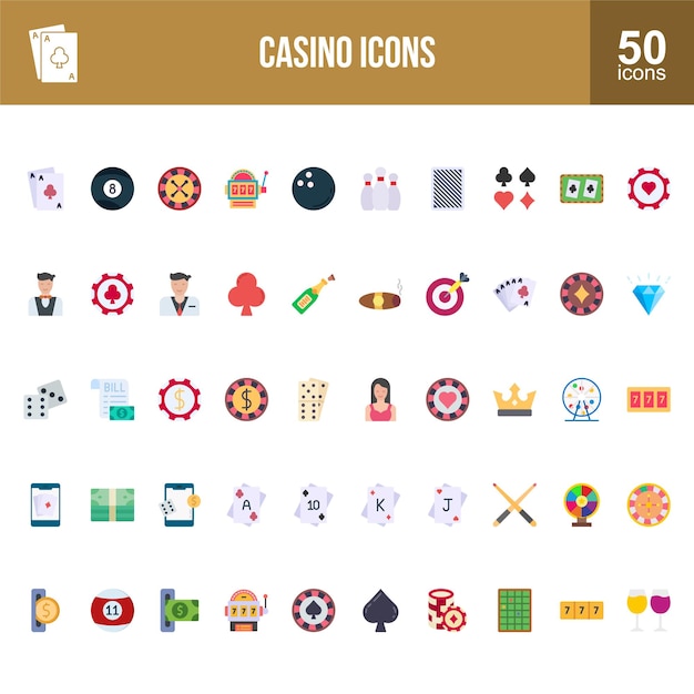 Iconos de los casinos