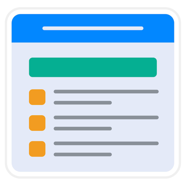 Iconos de las categorías