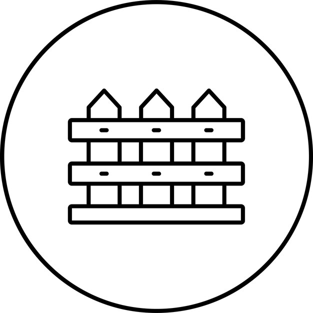 Iconos de las cercas