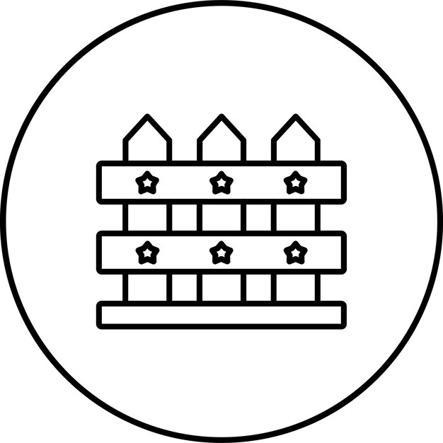 Iconos de las cercas