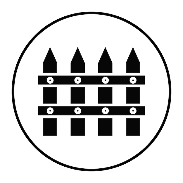 Iconos de las cercas