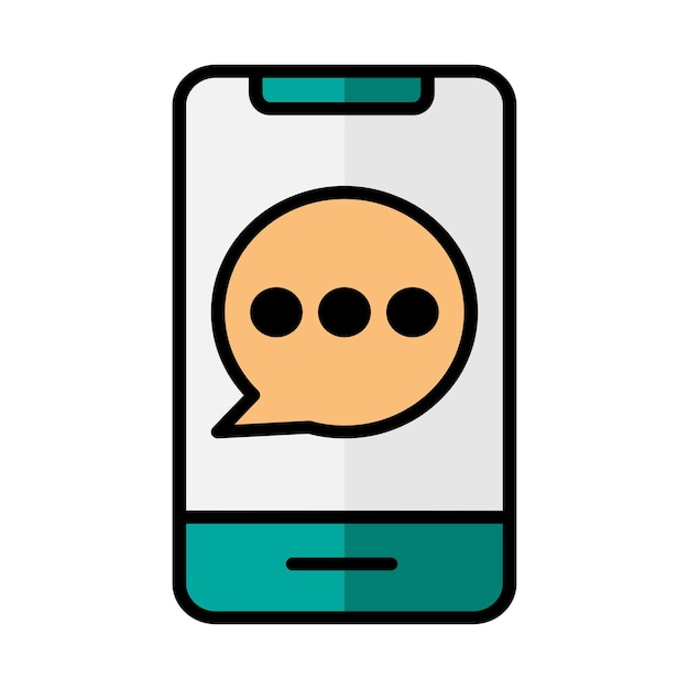 Iconos de chat, comunicación, burbuja de comercio, adecuados para interfaces de sitios web, interfaz de usuario y aplicaciones móviles.