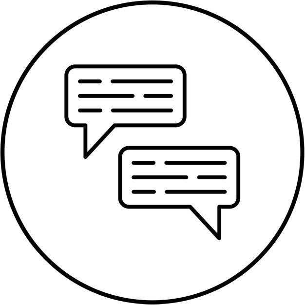 Iconos de chat